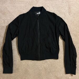 NWOT - Love Moschino Cutout Bomber Jacket
